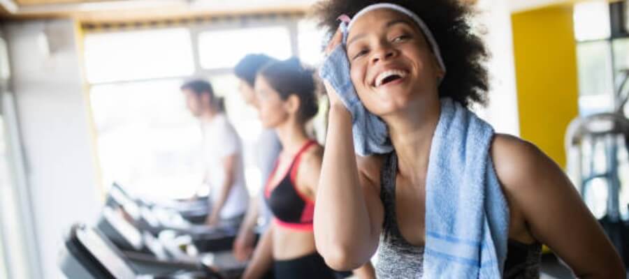 Lady Working Out